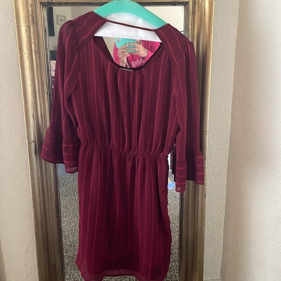 I wore this dress a couple times. It fits so nice and has pockets, which I love - Picture 2 of 3